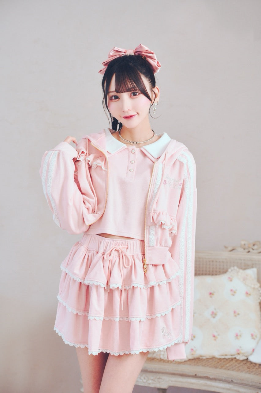 レースラインリップパーカー