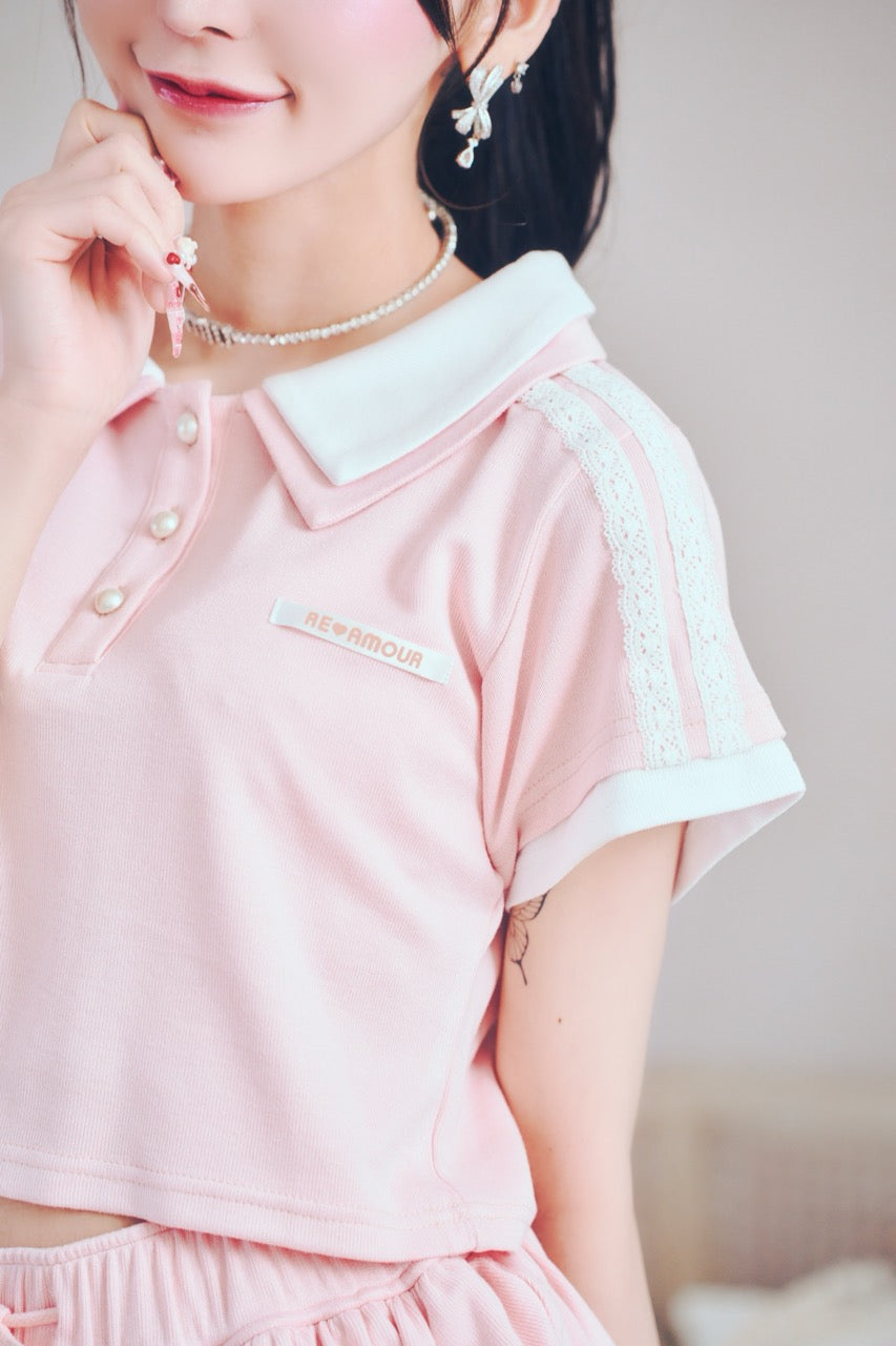 レースラインTシャツ