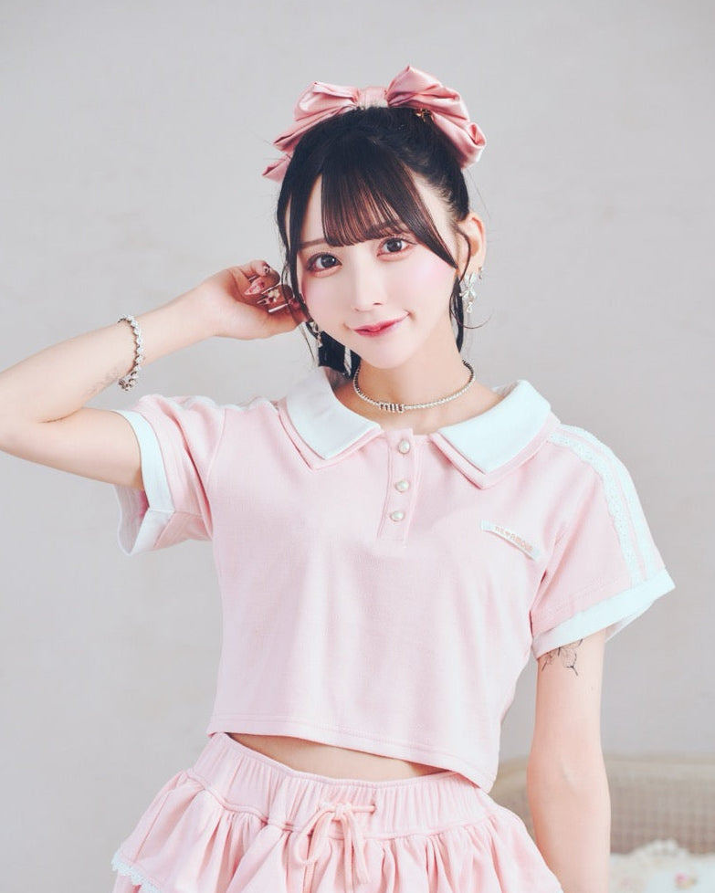 レースラインTシャツ