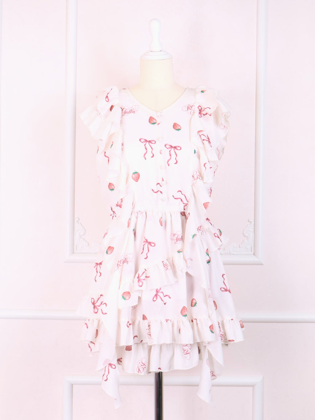 【予約商品】ストロベリーフリルセットアップ