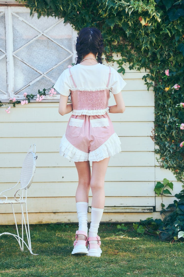 フリルロゴパンツ