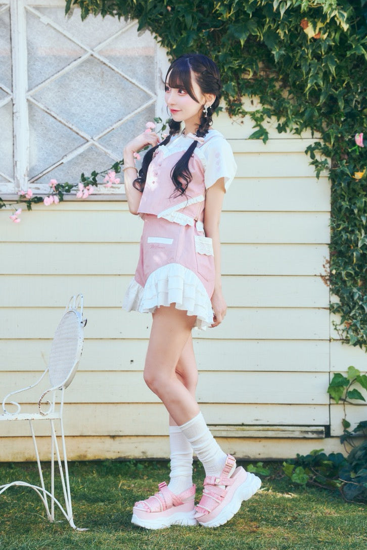 フリルロゴパンツ